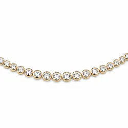 45 cm kaulaketju riipus 14 karaatin kultaa 6,02 ct