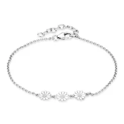 päivänkakkara rannekoru hopeaa - Maggie