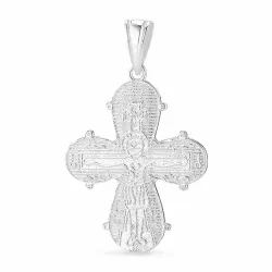 18,5 x 23,5 mm dagmarristi riipus  hopeaa - Amoré