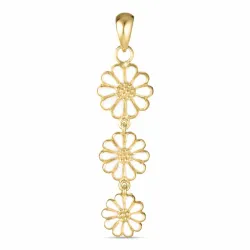 päivänkakkara riipus  kullattua hopeaa - Maggie