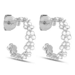 17,5 mm päivänkakkara rengas  hopea - Majse