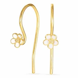 päivänkakkara korvakorukoukut  kullattu hopea - Mix & Match