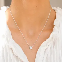 päivänkakkara kaulaketju hopeaa riipus hopea - Maggie