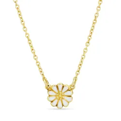 päivänkakkara kaulaketju kullattua hopeaa riipus kullattua hopeaa - Maggie