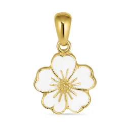 11 mm unnikkei-minä-älä riipus  kullattua hopeaa