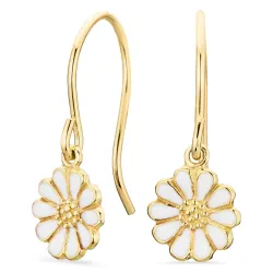 päivänkakkara korvarenkaat  kullattu hopea - Maggie