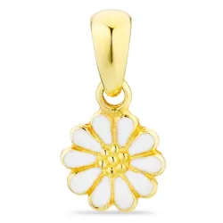 päivänkakkara riipus  kullattua hopeaa