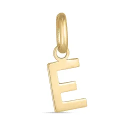e-kirjain riipus  8 karaatin kultaa - My Letter