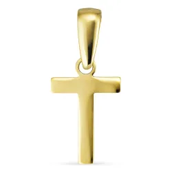 t-kirjain riipus  8 karaatin kultaa - My Letter