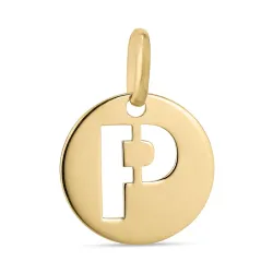 p-kirjain riipus  8 karaatin kultaa - My Letter