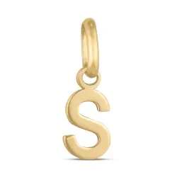 s-kirjain riipus  8 karaatin kultaa - My Letter
