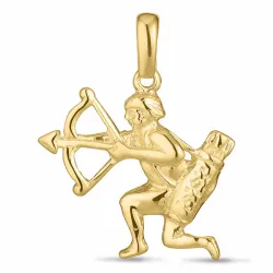 tähtikuvio jousimies riipus  8 karaatin kultaa - Gold Collection