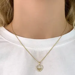 sydän riipus  8 karaatin kultaa - Gold Collection