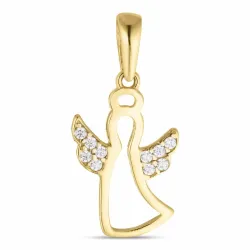 enkeli zirkoni riipus  8 karaatin kultaa - Gold Collection