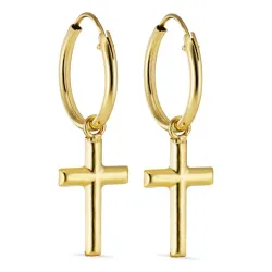 12 mm risti rengas 9 karaatin kultaa - Amoré