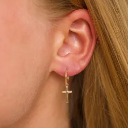 12 mm risti rengas 9 karaatin kultaa - Amoré