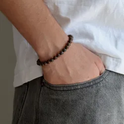bronsiitti rannekoru nylon säädettävällä nyörillä