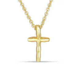 t-kirjain riipus jossa on ketju  kullattua hopeaa - My Letter