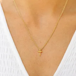 t-kirjain riipus jossa on ketju  kullattua hopeaa - My Letter