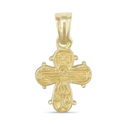 10,5 x 12,5 mm dagmarristi riipus  kullattua hopeaa - Amoré