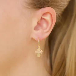 12 mm dagmarristi rengas  kullattu hopea - Amoré