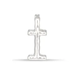 i-kirjain riipus  hopeaa - My Letter