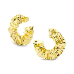 rengaskorvakorut  kullattu messinki - Eliné