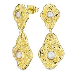 helmi korvarenkaat  kullattu messinki - Eliné