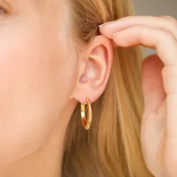 25 mm rengas  kullattu messinki - Eliné