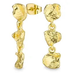 korvarenkaat  kullattu messinki - Eliné