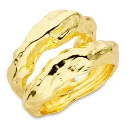 sormus kullattu messinki - Eliné