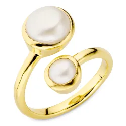 helmi sormus kullattu messinki - Eliné