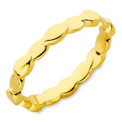 sormus kullattu messinki - Eliné