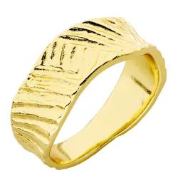 sormus kullattu messinki - Eliné