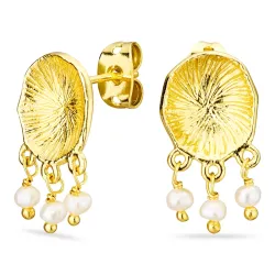 helmi korvarenkaat  kullattu messinki - Eliné