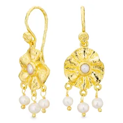 helmi korvarenkaat  kullattu messinki - Eliné