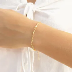 rannekoru kullattu messinki - Eliné