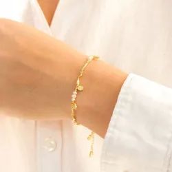 helmi rannekoru kullattu messinki - Eliné