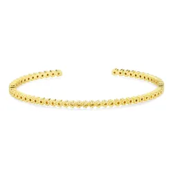 kukka rannekoru kullattu messinki - Eliné