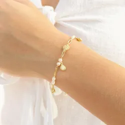 helmi rannekoru kullattu messinki - Eliné