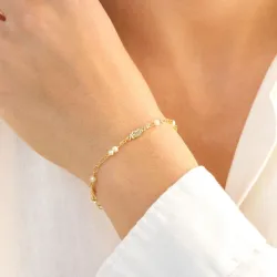 helmi rannekoru kullattu messinki - Eliné