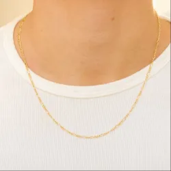 kaulaketju kullattu messinki - Eliné