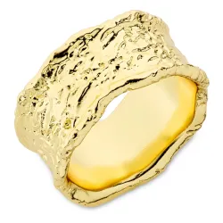 sormus kullattu messinki - Eliné