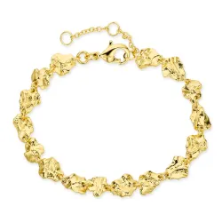 rannekoru kullattu messinki - Eliné