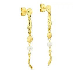 helmi korvarenkaat  kullattu messinki - Eliné