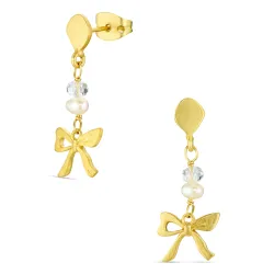 rusetti korvarenkaat  kullattu messinki - Eliné