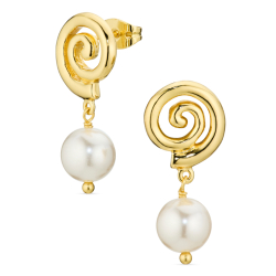 helmi korvarenkaat  kullattu messinki - Eliné