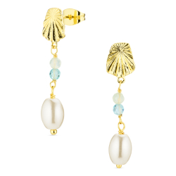 korvarenkaat  kullattu messinki - Eliné