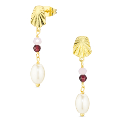 korvarenkaat  kullattu messinki - Eliné