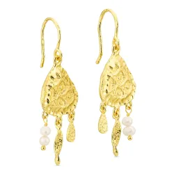 helmi korvarenkaat  kullattu messinki - Eliné